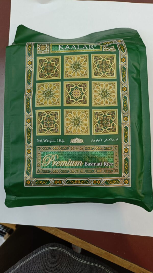 PREMIUM BASMATI　RICE　KAALAR　1KG